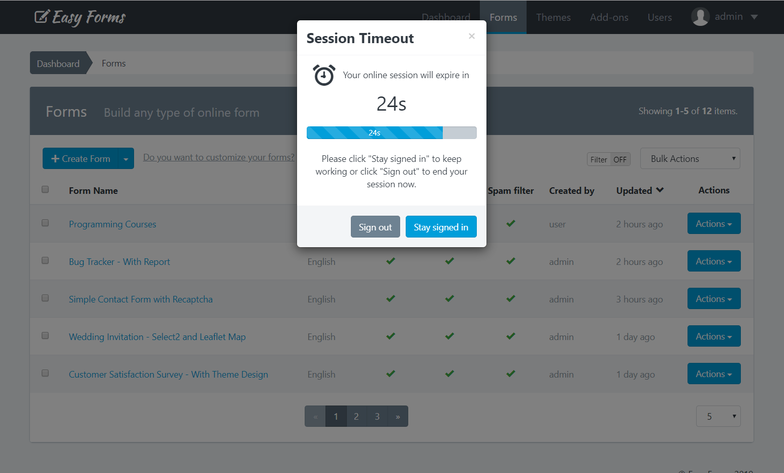 change odbc timeout value glonbally