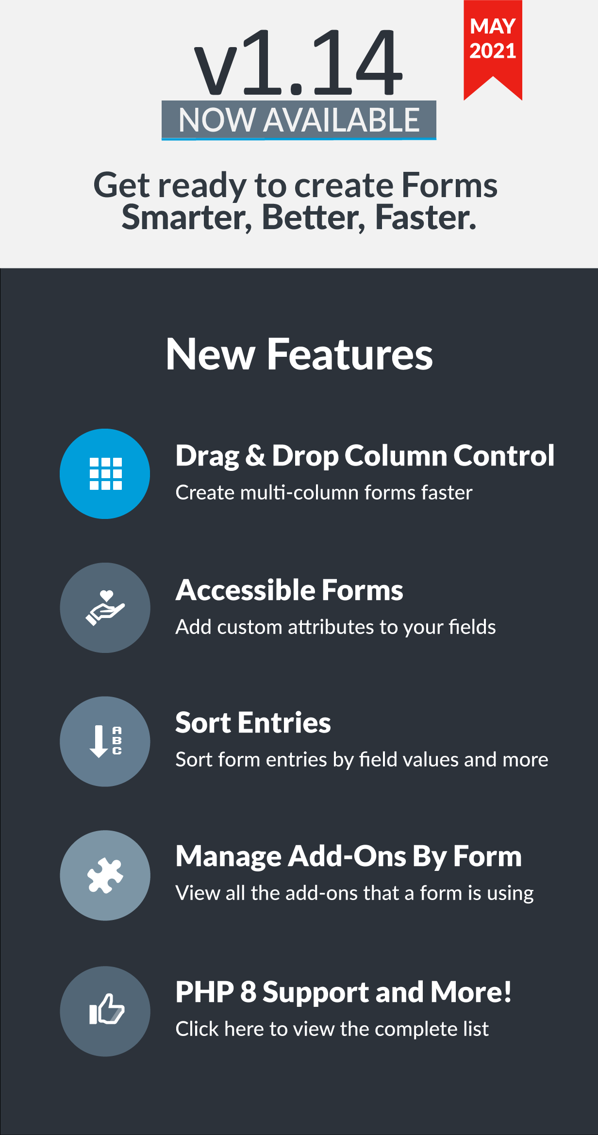 Easy Forms v1.14 has been released!