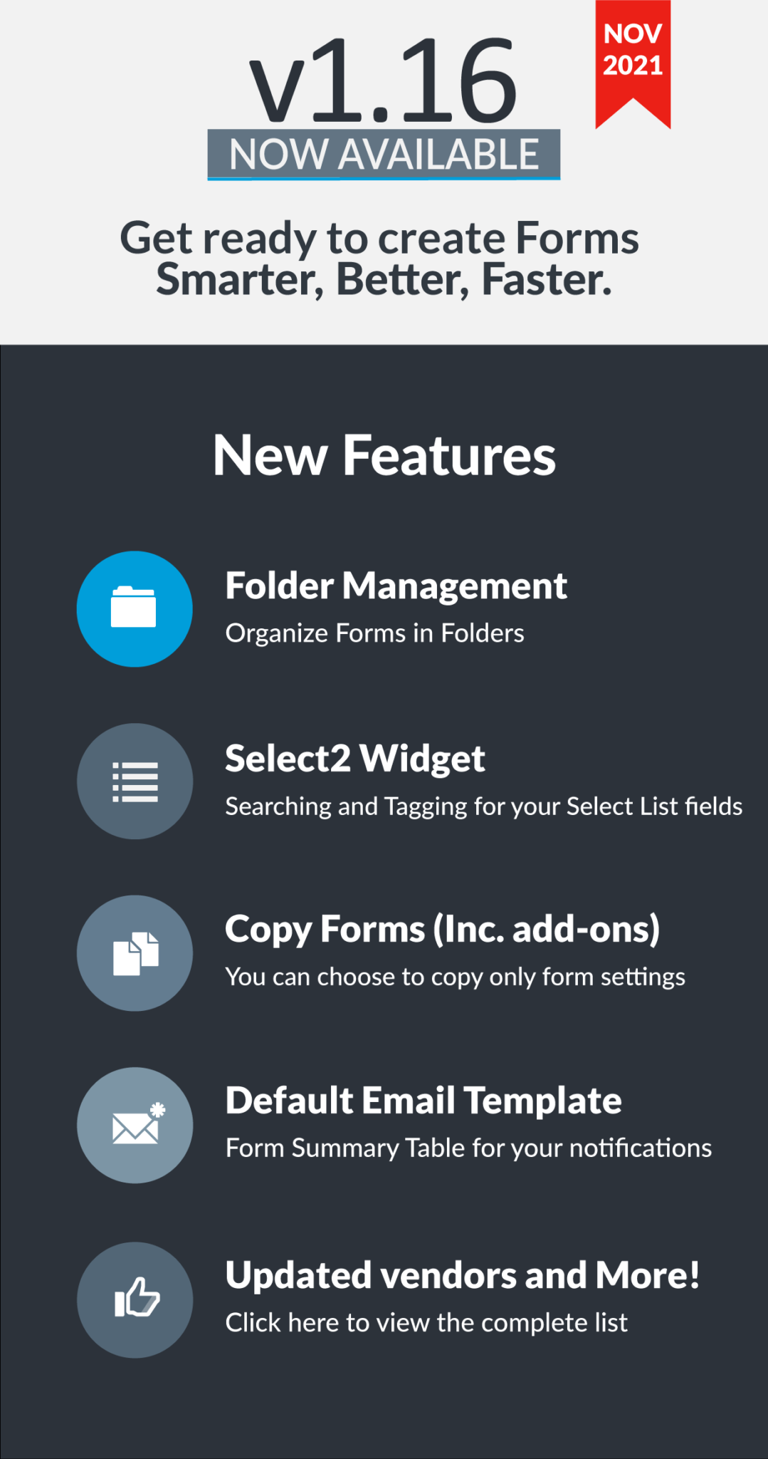 Easy Forms v1.16 Has Been Released! – Easy Forms Support