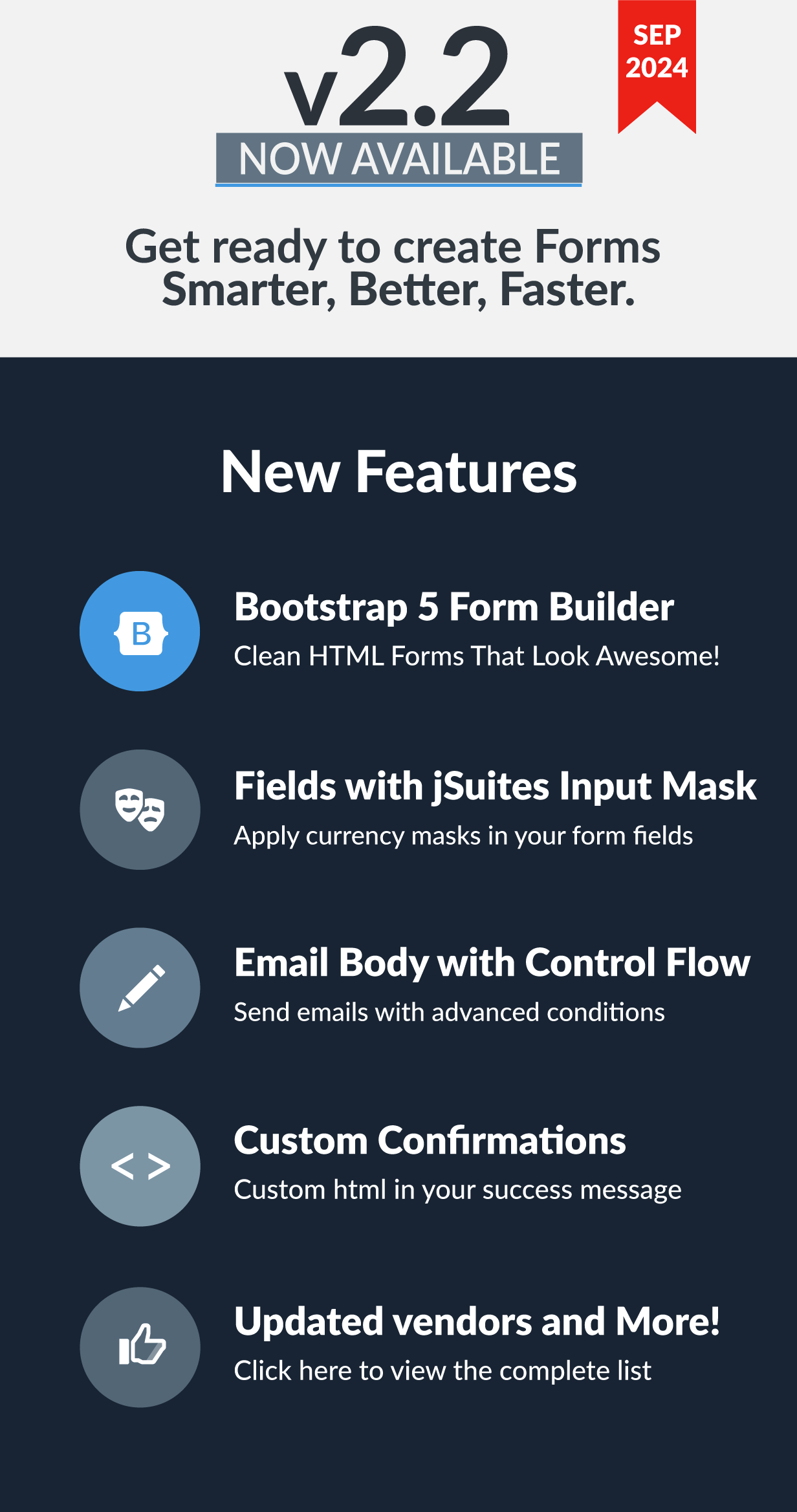  Easy Forms v2.2 - Release Notes